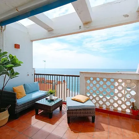 Vista Azul Con Terraza Al Lado Del Mar Apartment *